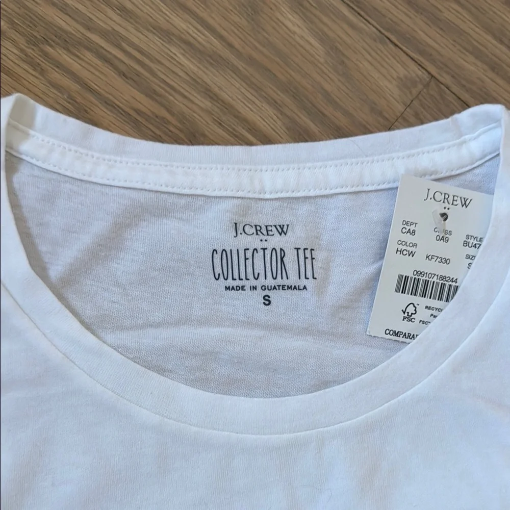 J Crew Holiday Crew Long Sleeve Tee - Picture 2 of 4